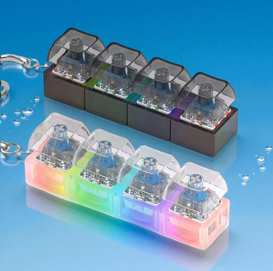 FlipSwitchy™ Mini Keyboard Keychain – Mały Klik, Wielka Satysfakcja! - FlipSwitchy™